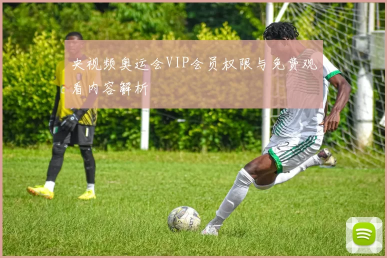 央视频奥运会VIP会员权限与免费观看内容解析