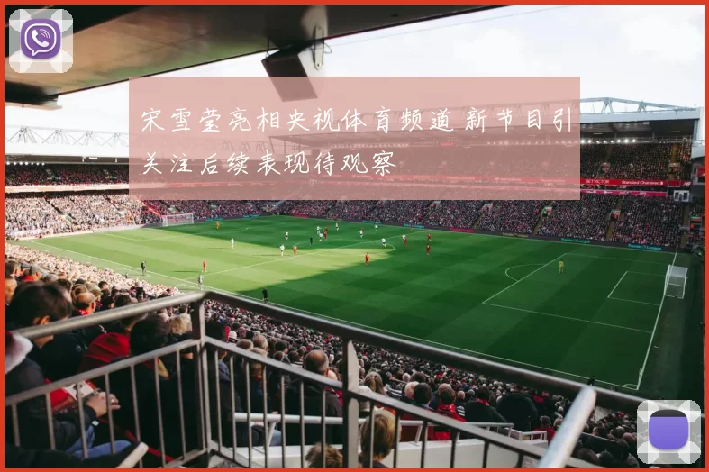 宋雪莹亮相央视体育频道 新节目引关注后续表现待观察