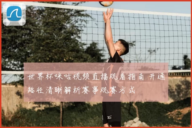 世界杯咪咕视频直播观看指南 开通路径清晰解析赛事观赛方式