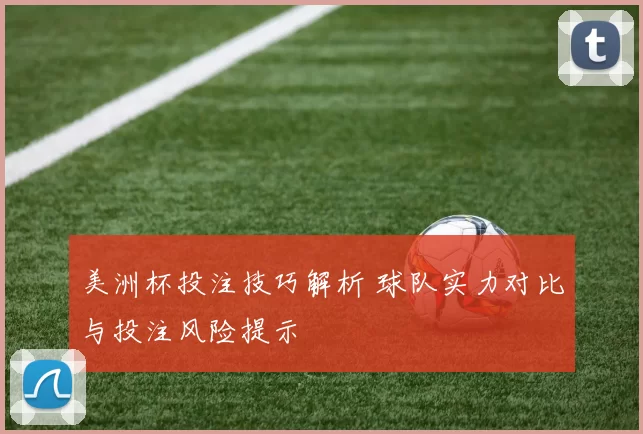 美洲杯投注技巧解析 球队实力对比与投注风险提示